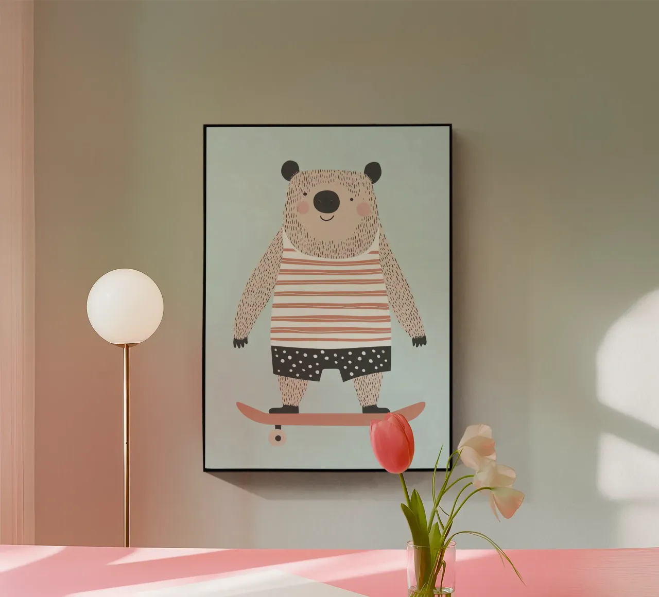 Patinage des ours plexiglas de Little Art Lab