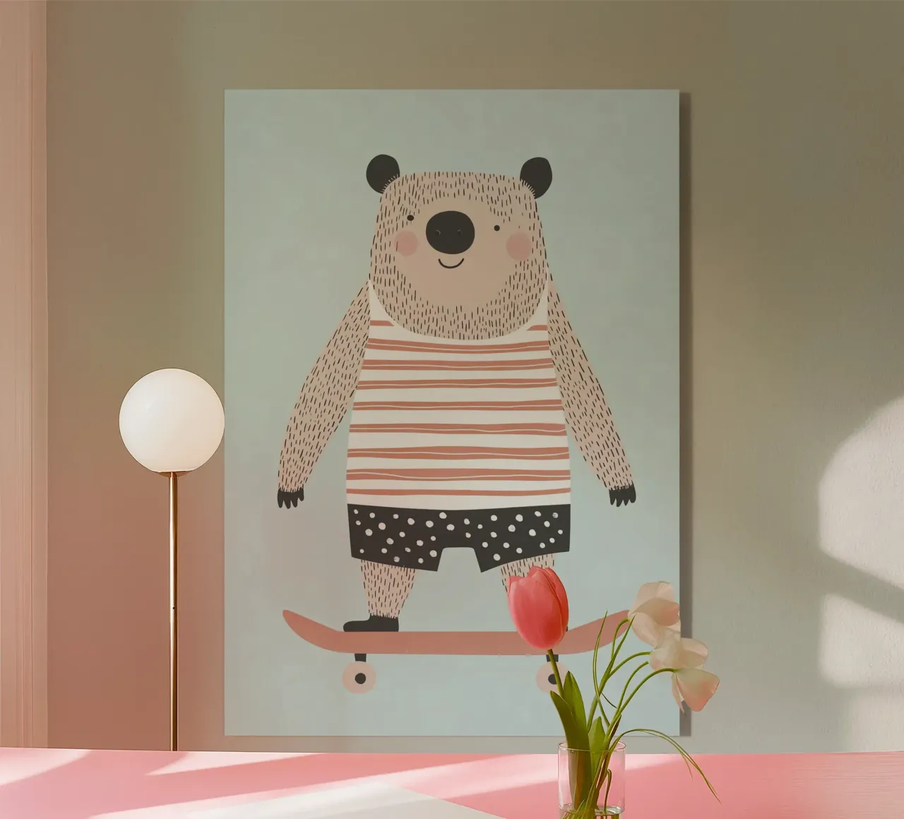 Patinage des ours plexiglas de Little Art Lab