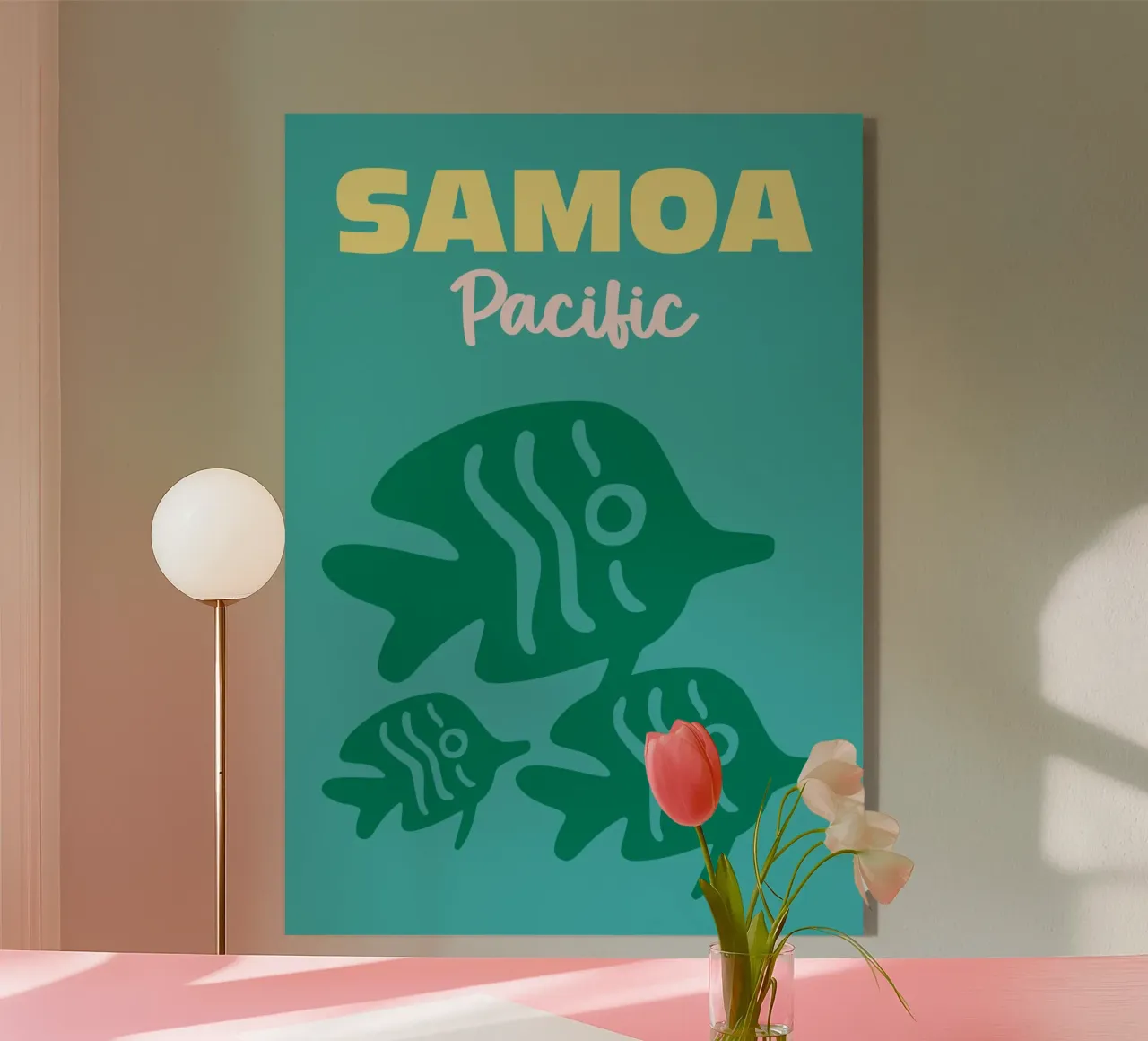 Samoa, Pacific plexiglass da Colorful Homes