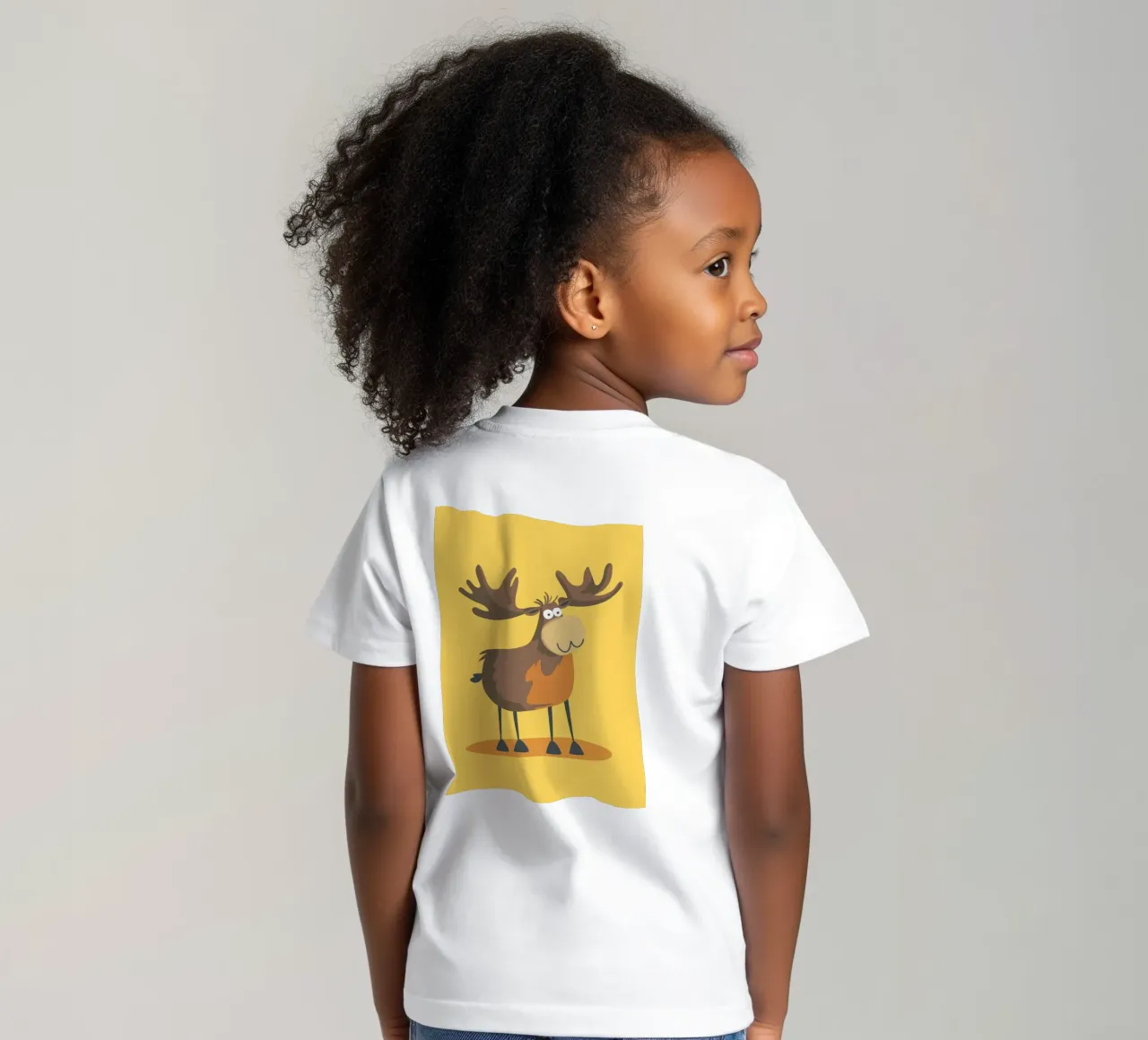 Cervo t-shirt bambini da Little Art Lab