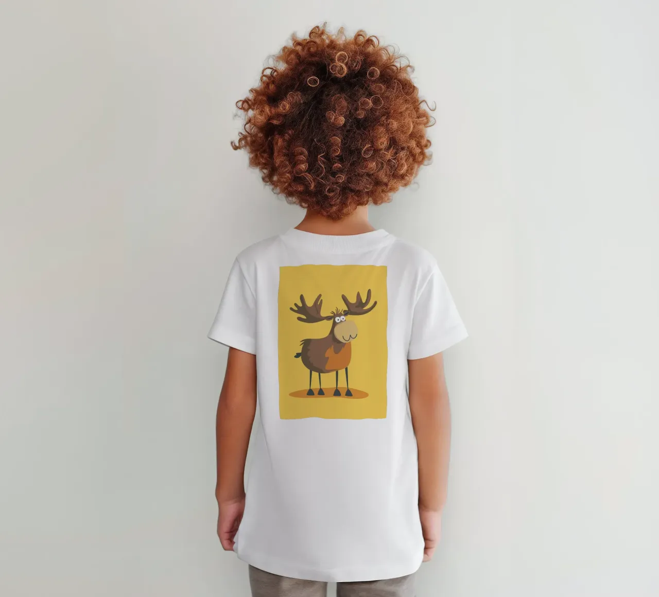 Cervo t-shirt bambini da Little Art Lab