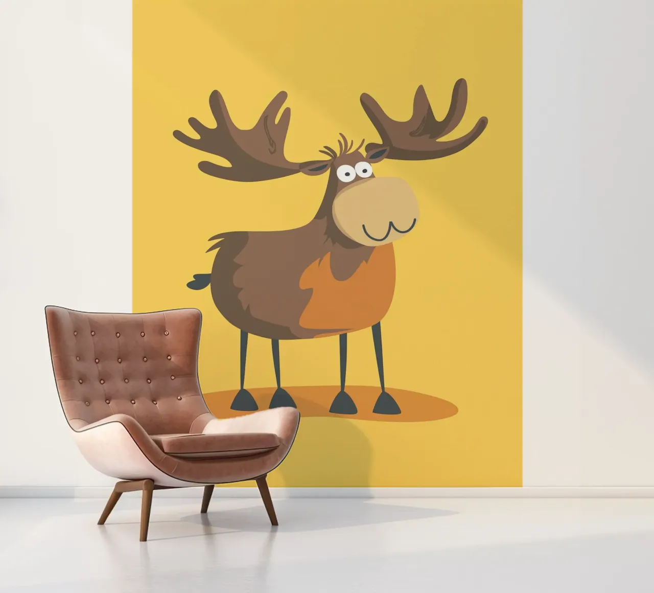 Herten fotobehang van Little Art Lab