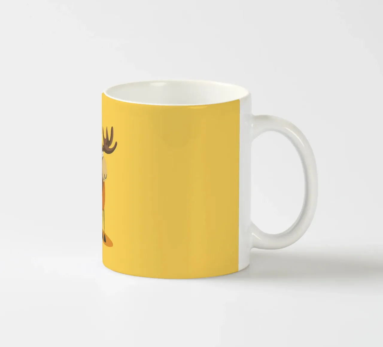 Deer ceramic mug by Little Art Lab