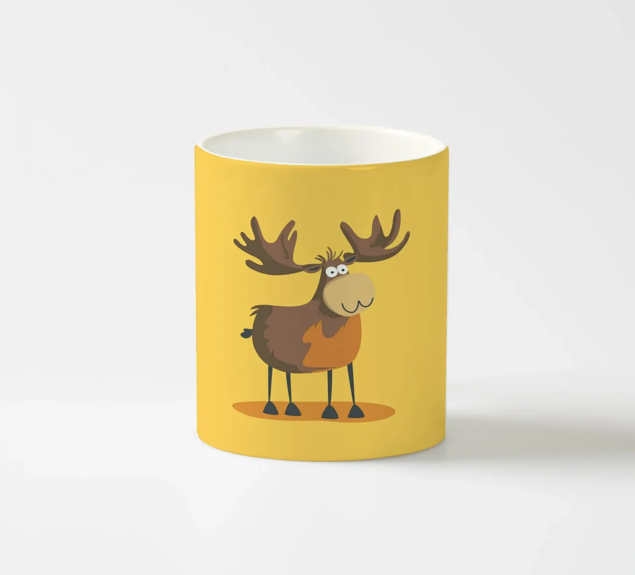 Deer ceramic mug by Little Art Lab