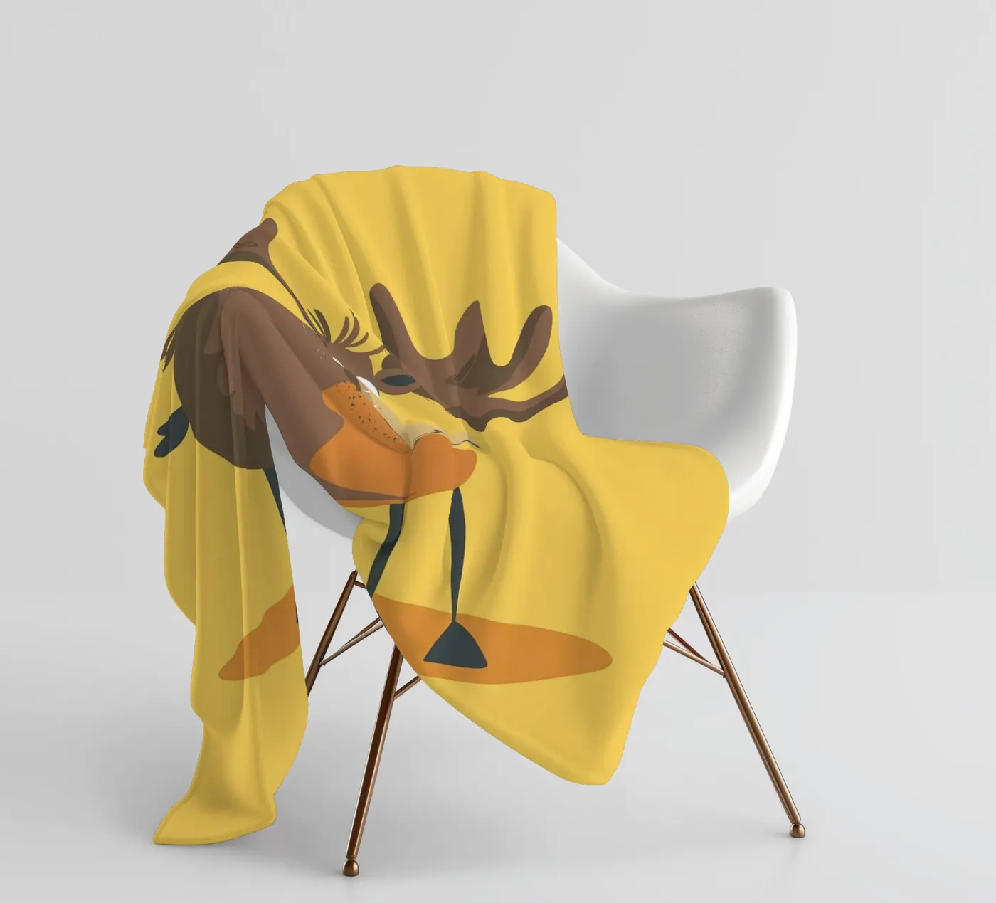 Deer coperta in pile da Little Art Lab
