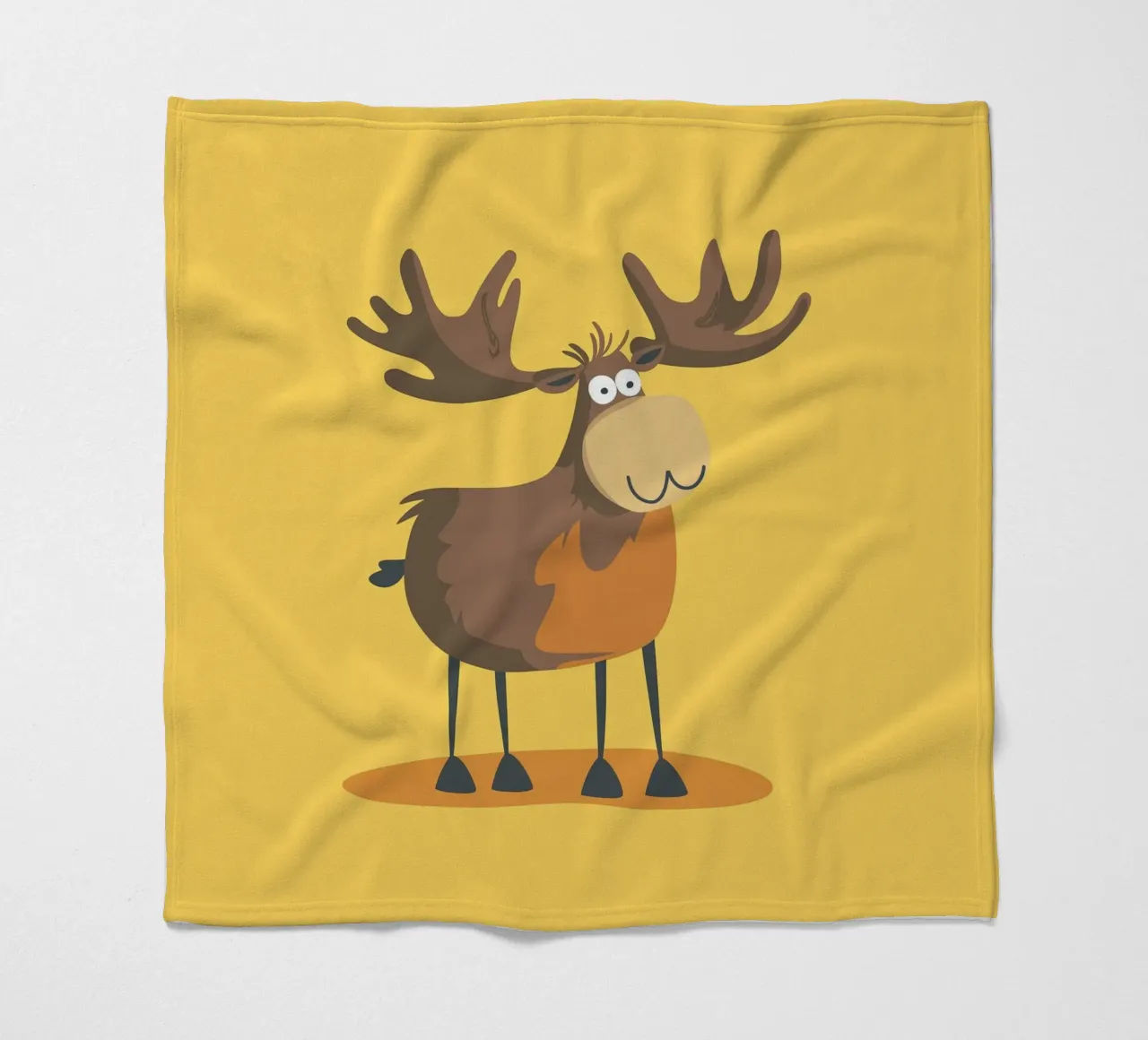 Hirsch Fleecedecke von Little Art Lab