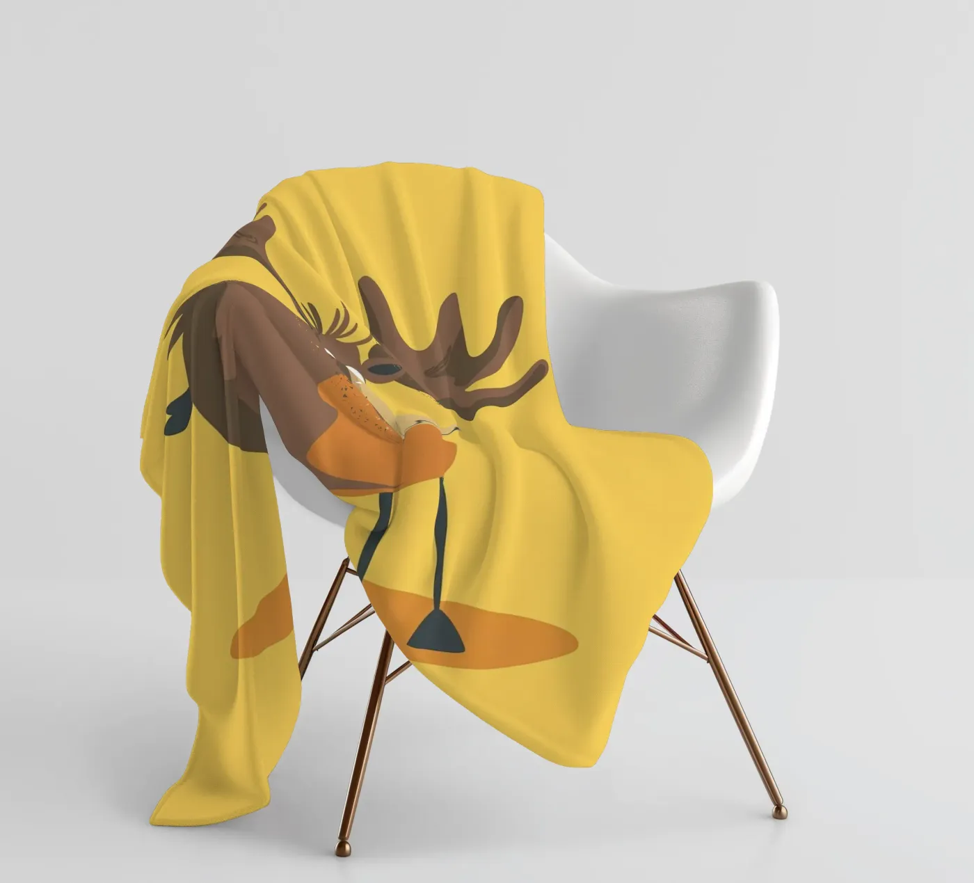 Deer coperta in pile da Little Art Lab