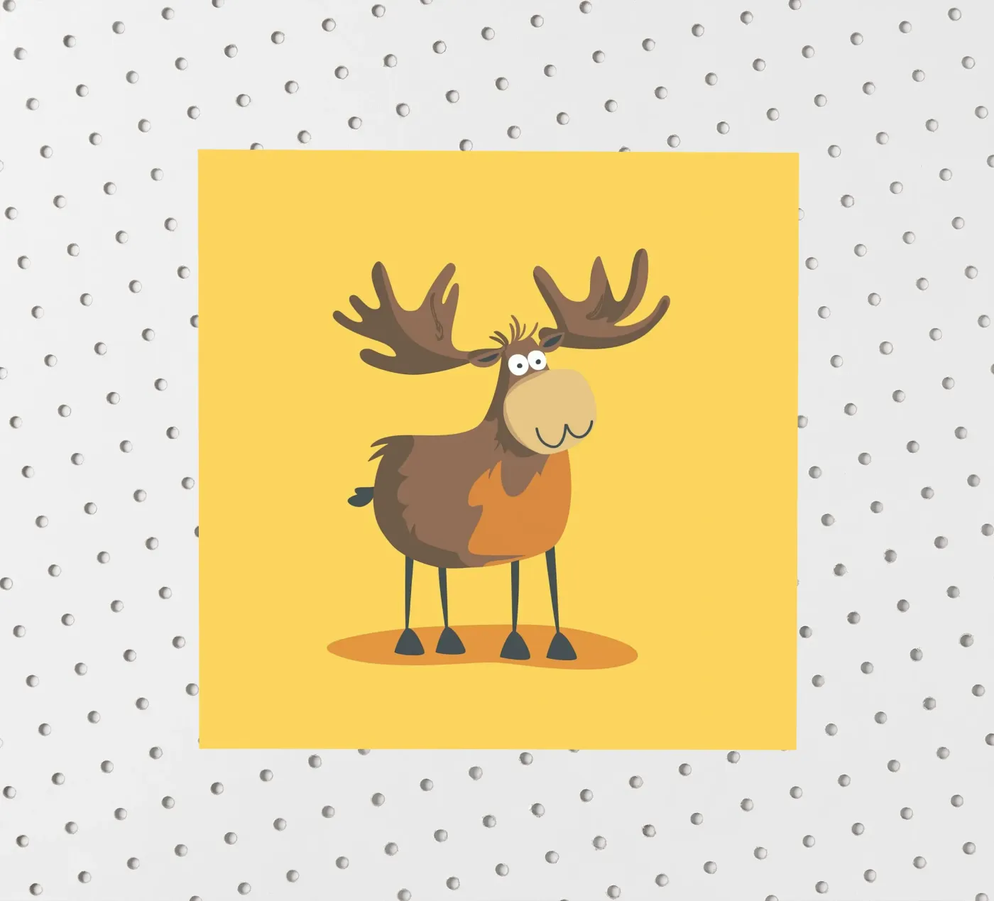 Herten sticker van Little Art Lab