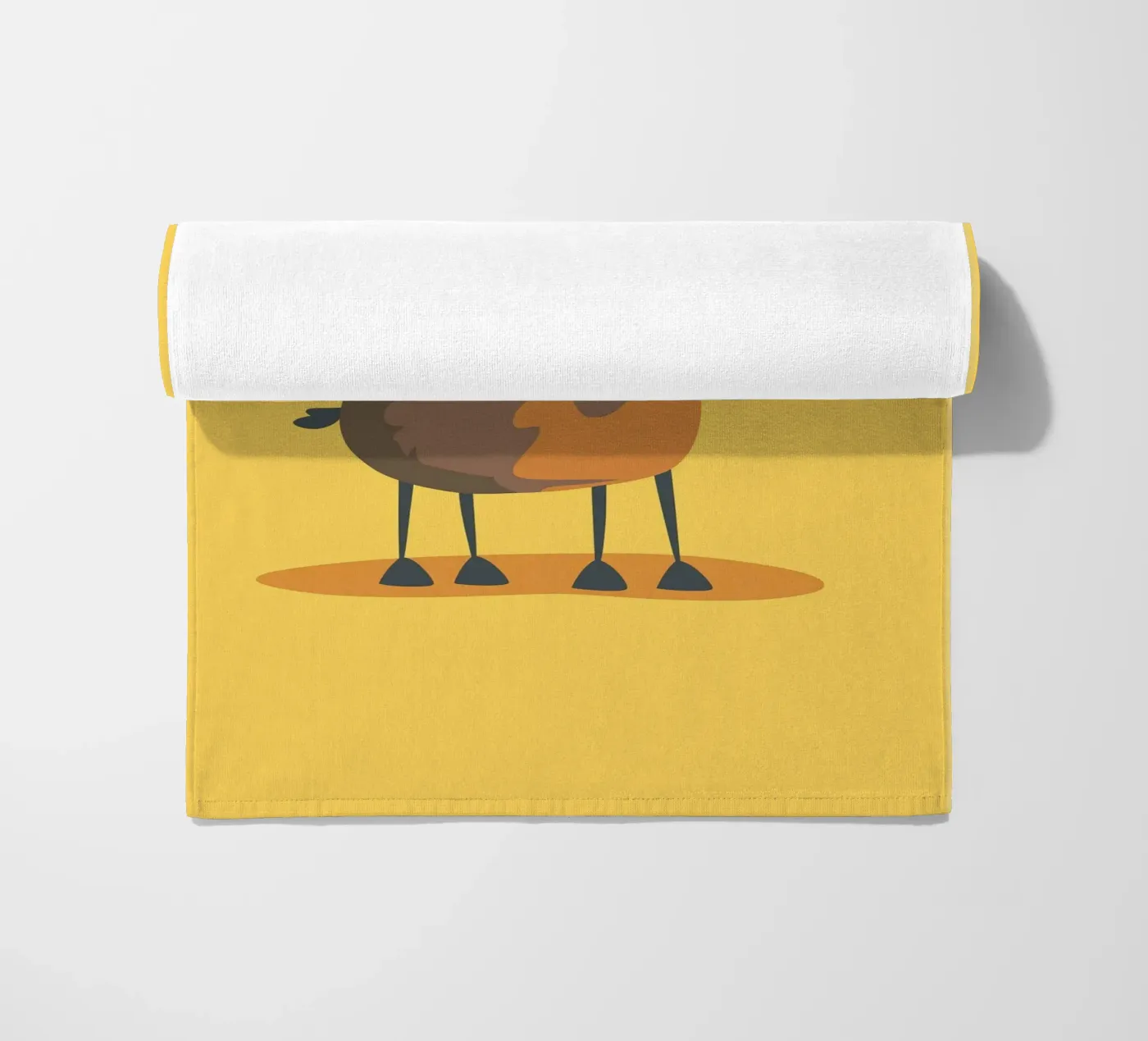 Deer strandhanddoek van Little Art Lab