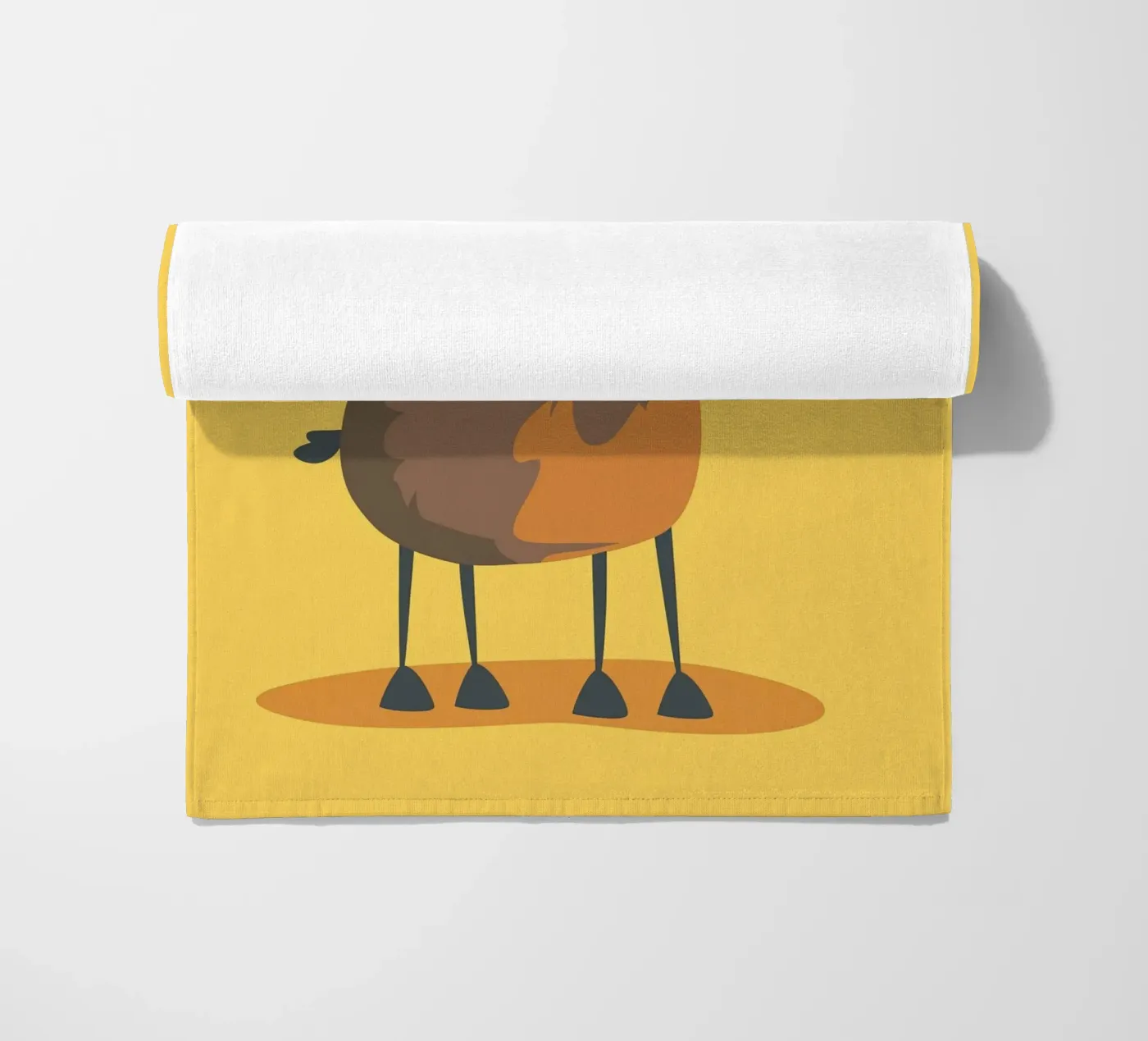 Deer strandhanddoek van Little Art Lab