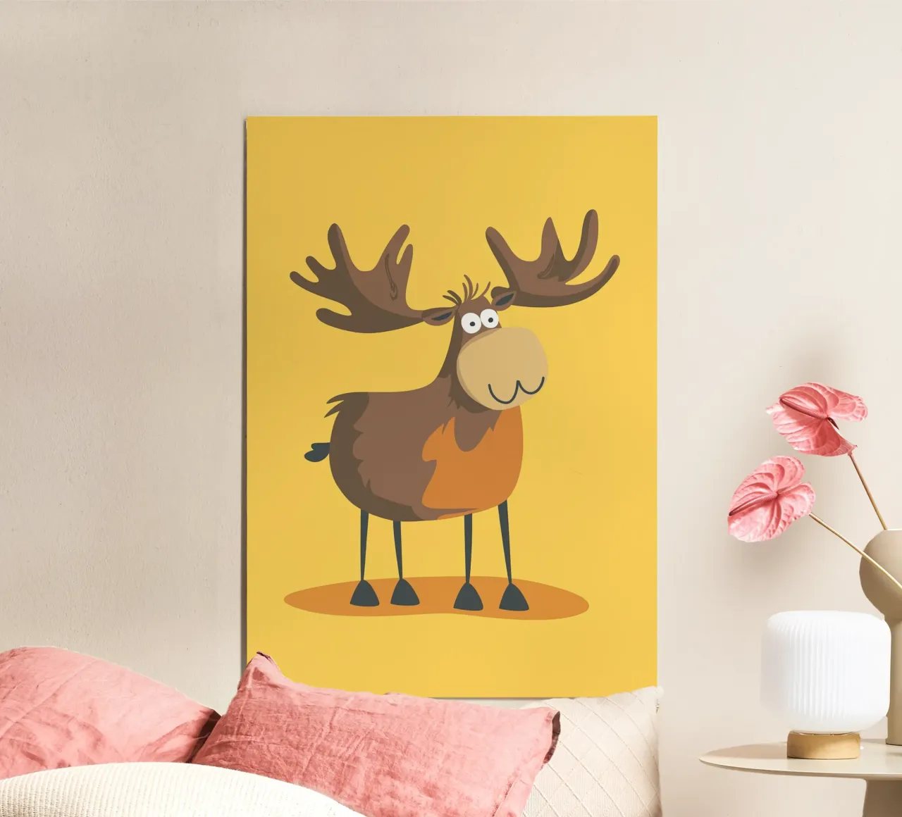 Deer forex plate by Little Art Lab