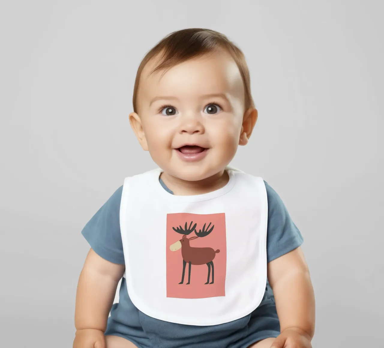 Grande cervo bavaglino da Little Art Lab