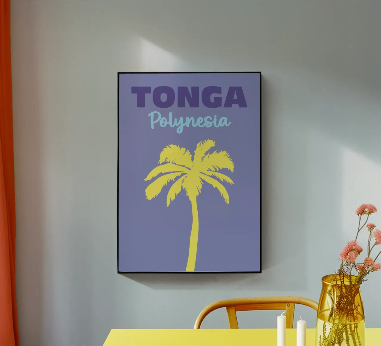 Tonga, Polinesia plexiglass da Colorful Homes