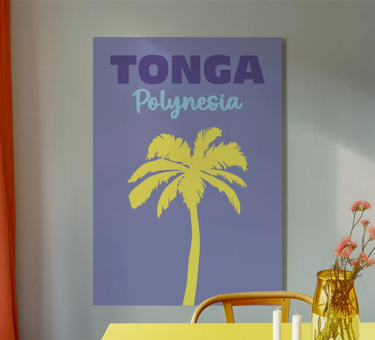 Tonga, Polinesia plexiglass da Colorful Homes