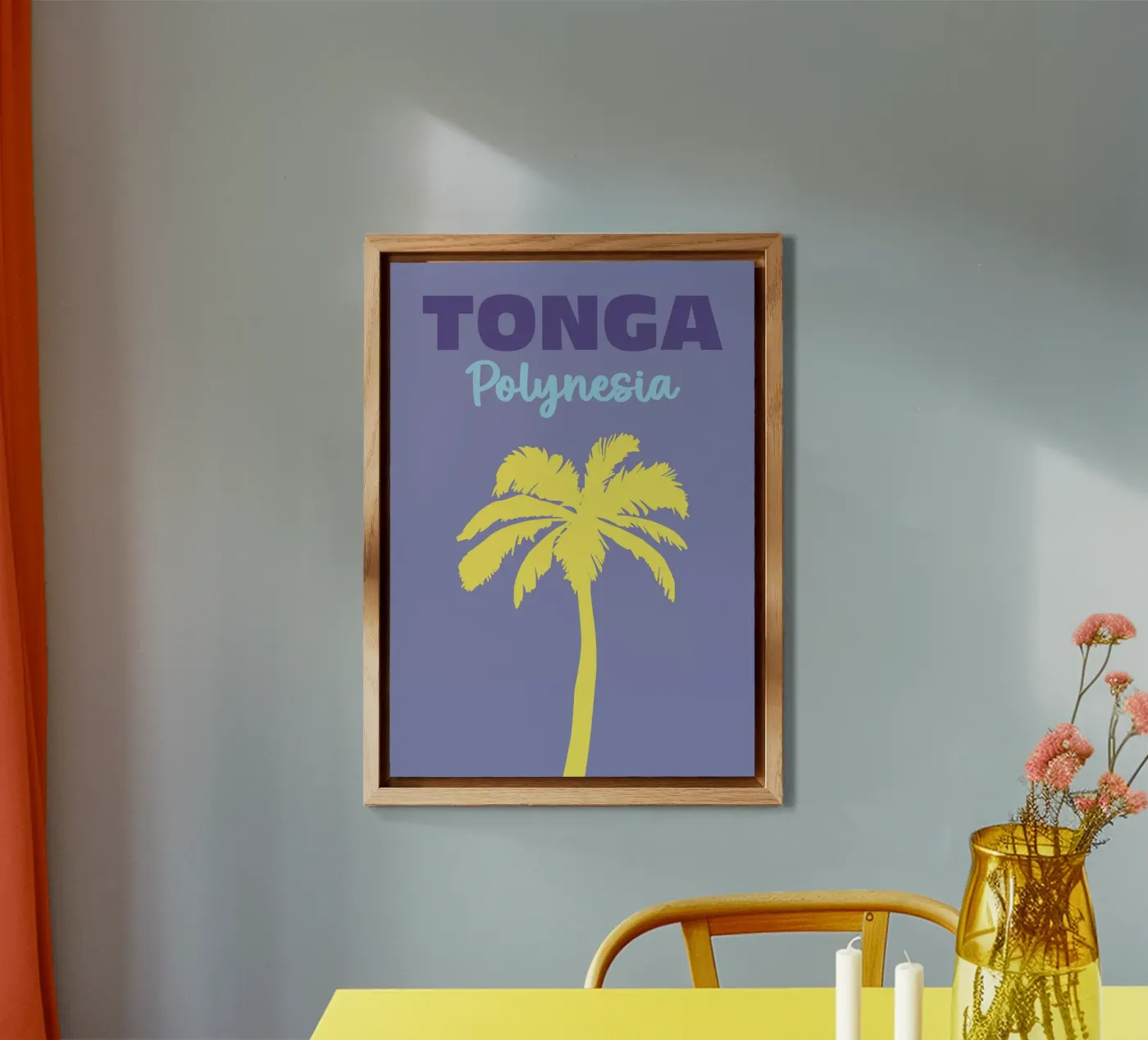 Tonga, Polynesia forex plate by Colorful Homes
