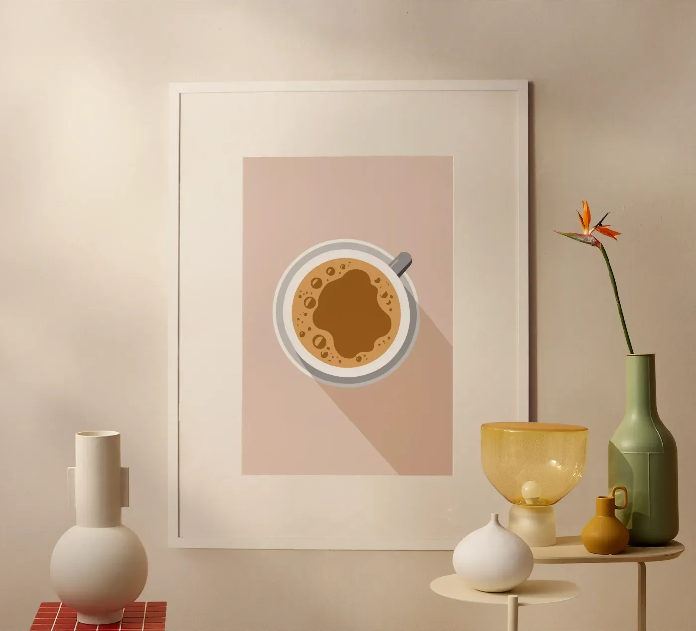 Cozy Mornings poster da Soleil Basque