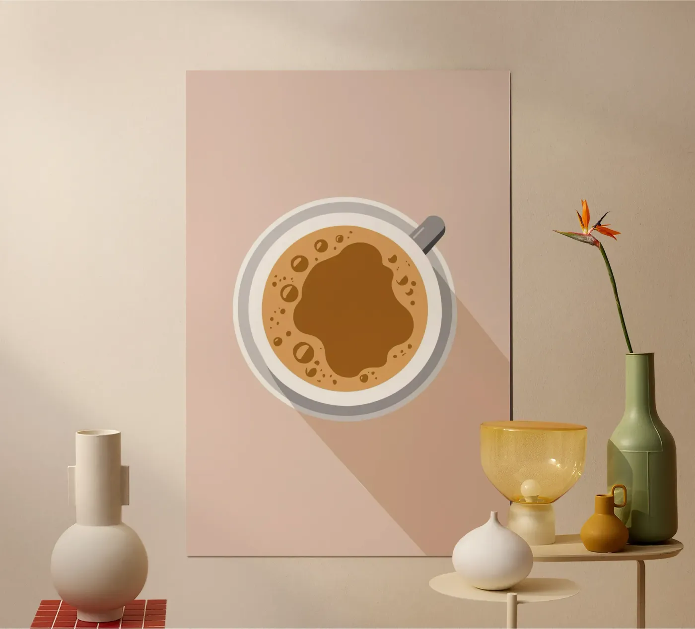 Cozy Mornings poster da Soleil Basque