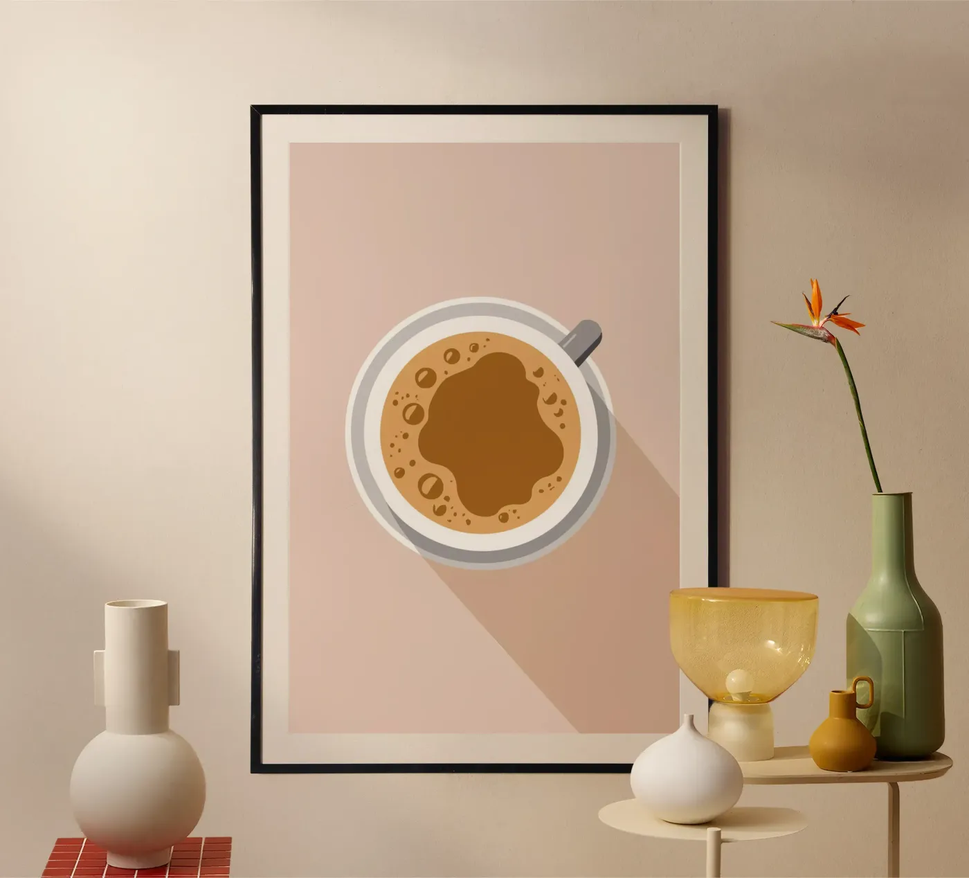 Cozy Mornings poster da Soleil Basque