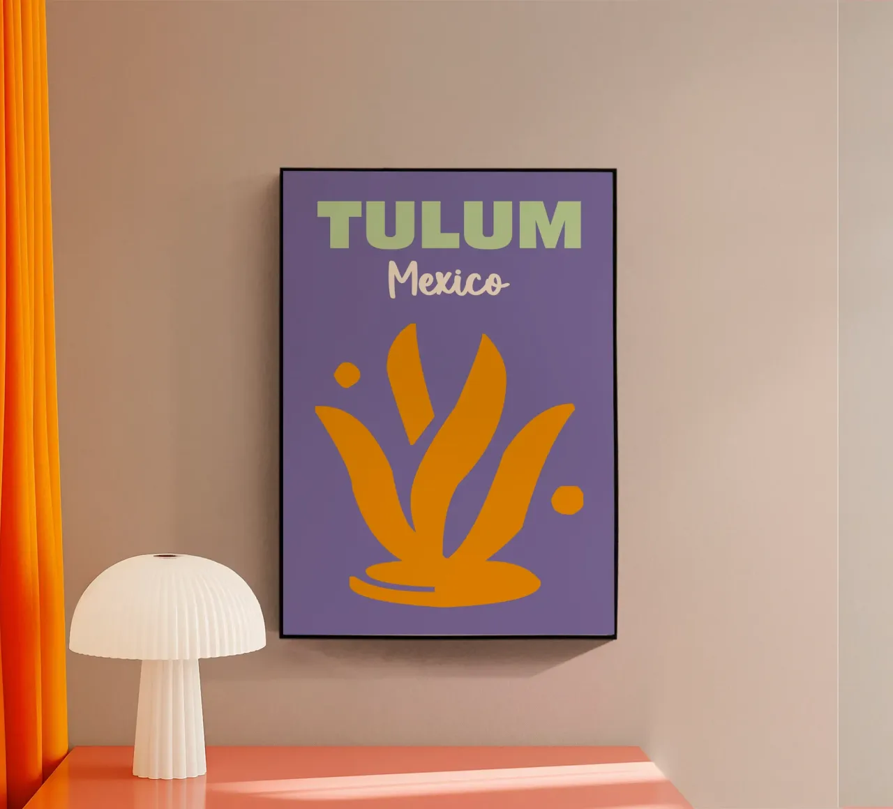 Tulum, Messico plexiglass da Colorful Homes