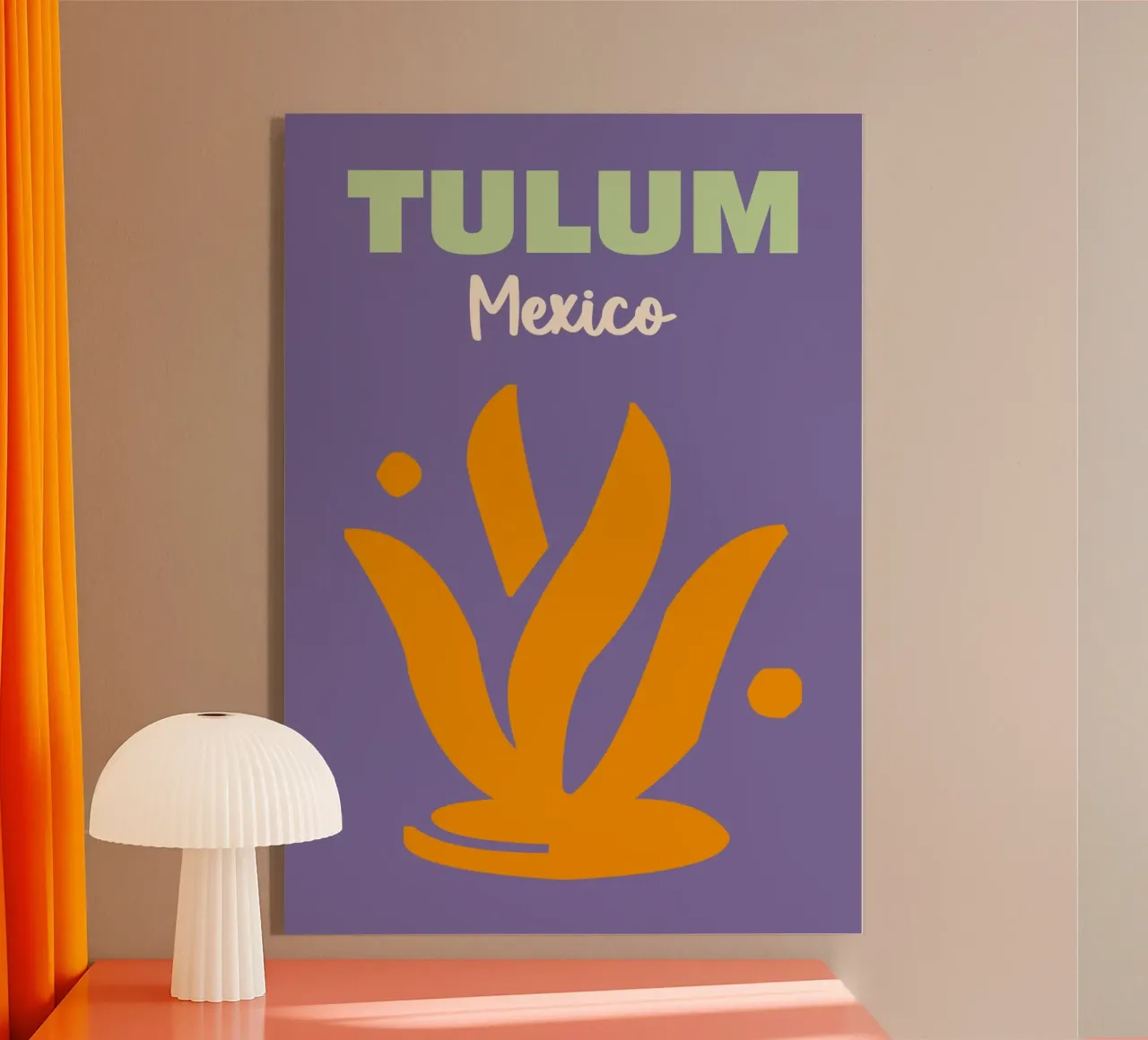 Tulum, Messico plexiglass da Colorful Homes