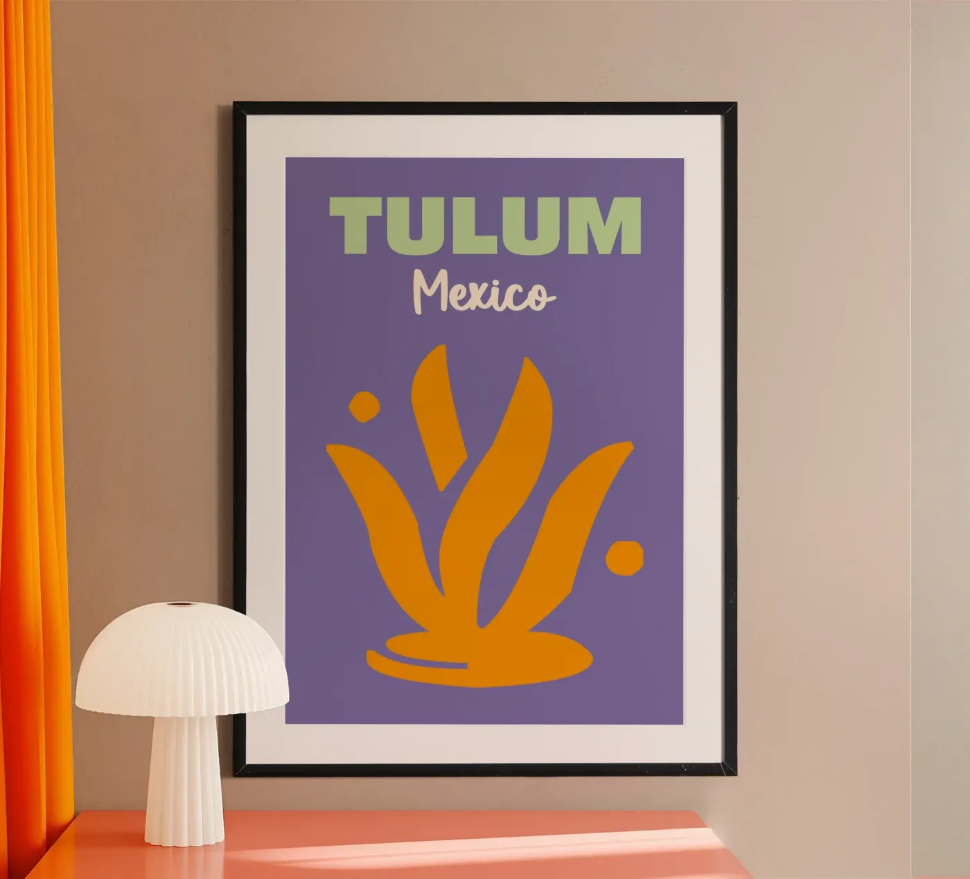 Tulum, Mexico poster de Colorful Homes