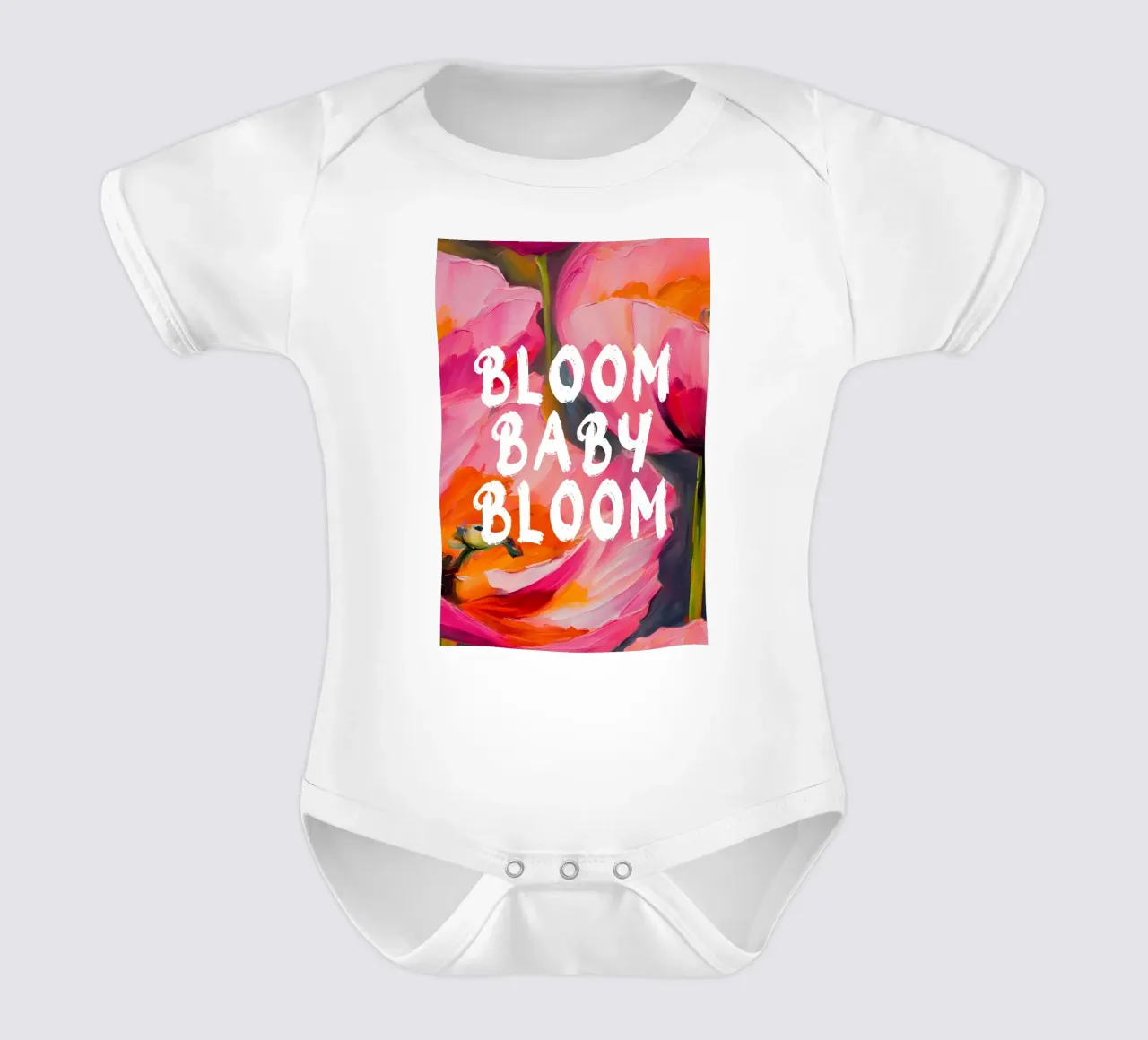 Bloom Baby Bloom Kurzarm Babybody von Ohkimiko