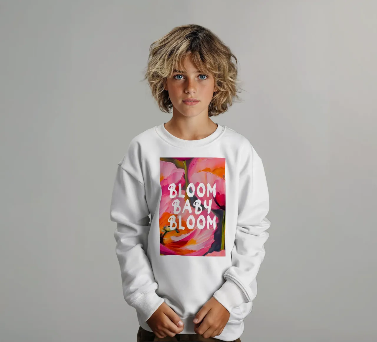 Bloom Baby Bloom felpa bambino da Ohkimiko