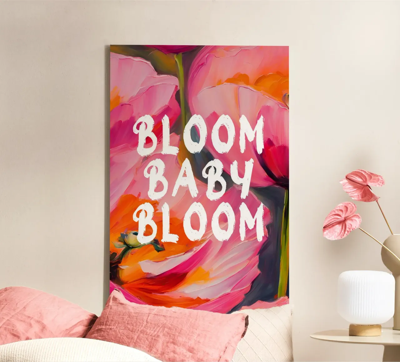 Bloom Baby Bloom Leinwand von Ohkimiko