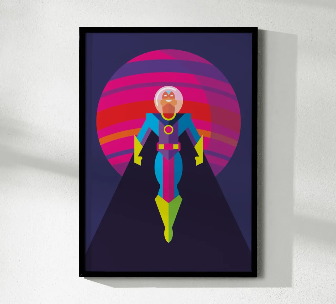 Space Hero poster da Looks n Brains