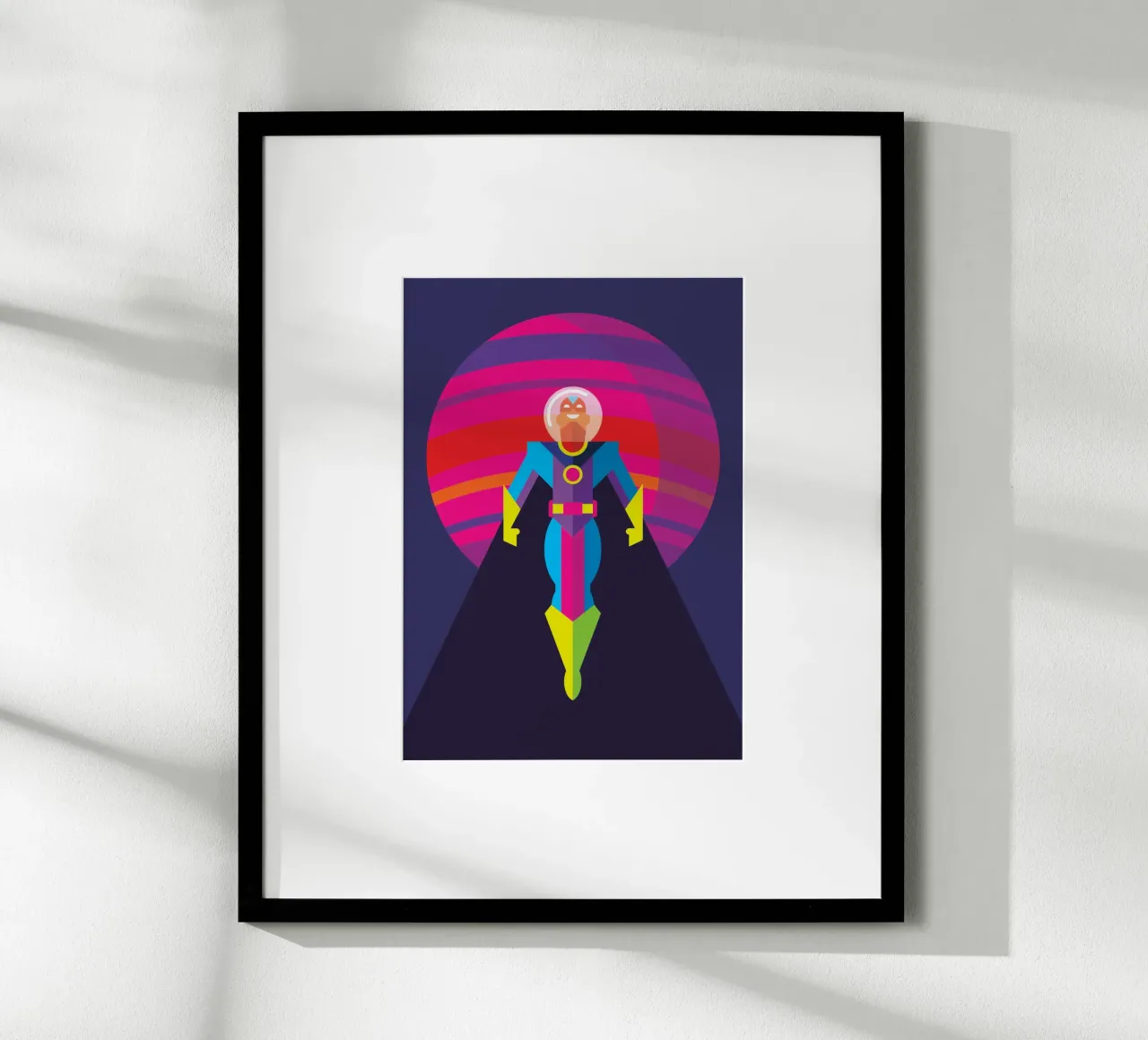 Space Hero poster da Looks n Brains