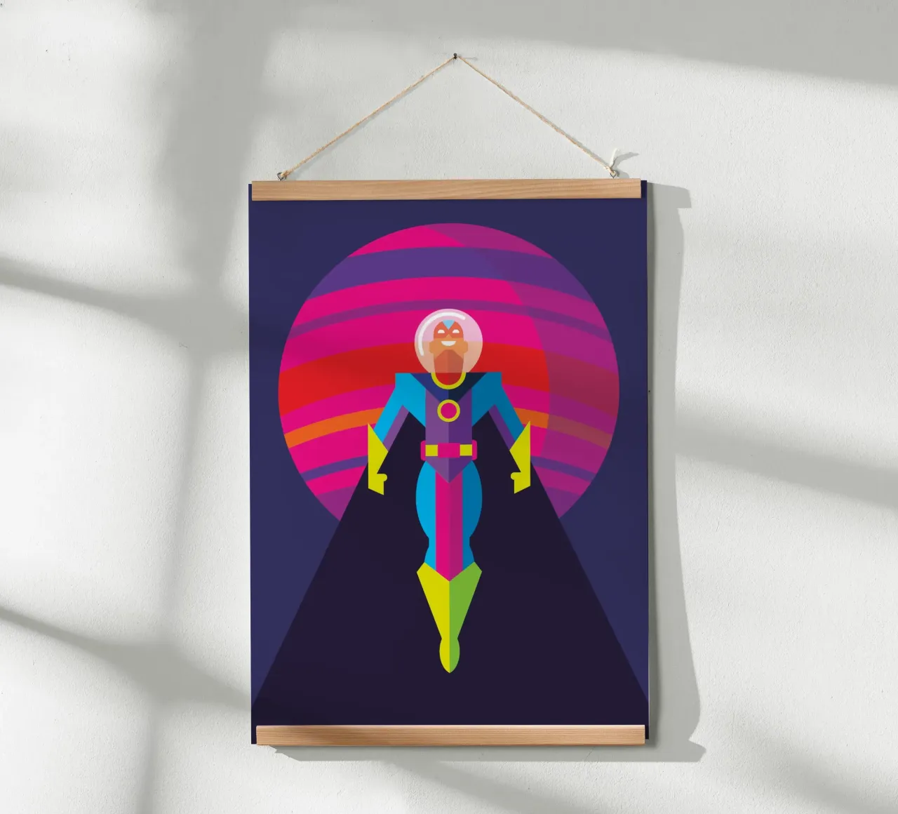 Space Hero poster by Looks n Brains