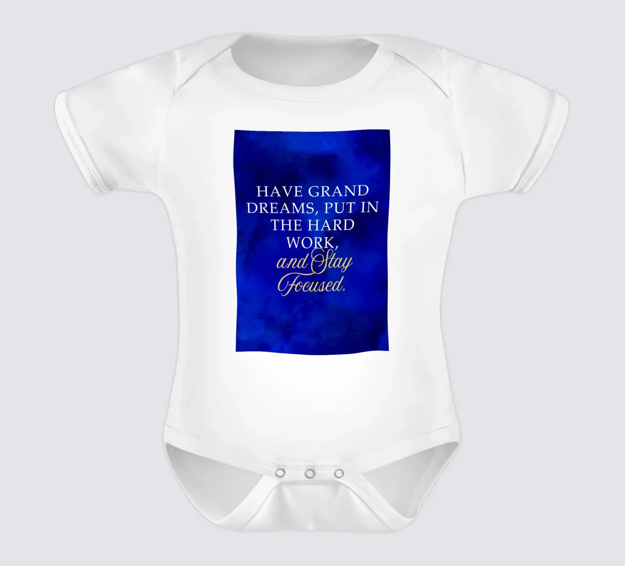 Un mantra de motivation pour la réussite body bébé de Artistic-shop