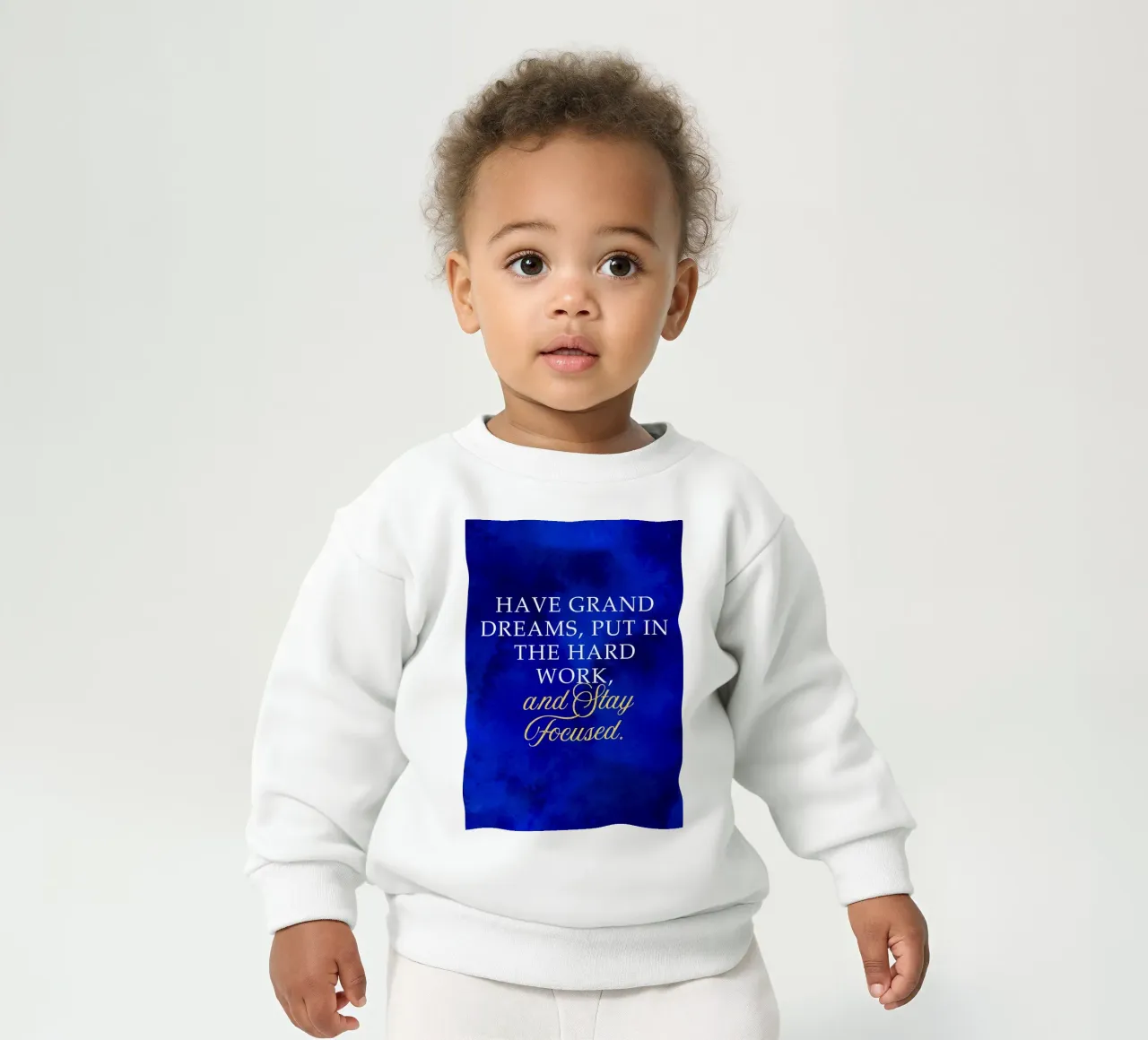 Un mantra motivazionale per il successo felpa neonato da Artistic-shop