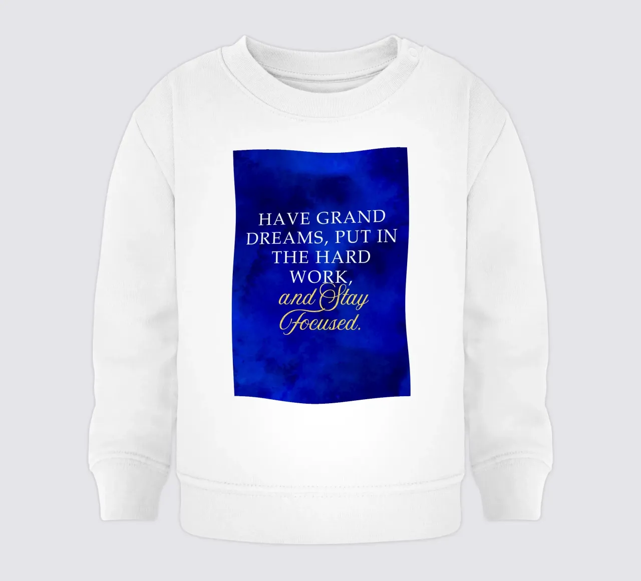 Un mantra motivazionale per il successo felpa neonato da Artistic-shop