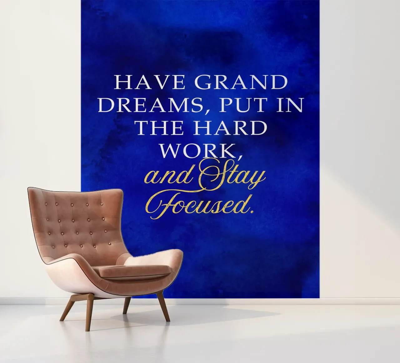 Un mantra de motivation pour la réussite papier peint photo de Artistic-shop