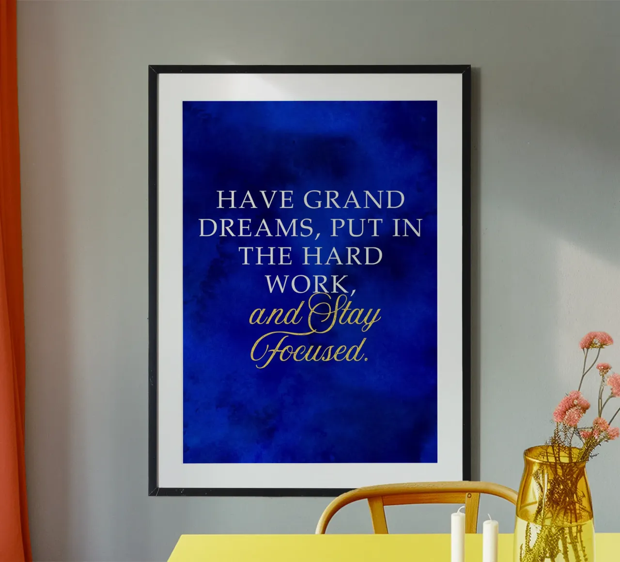 Un mantra de motivation pour la réussite hahnemühle de Artistic-shop