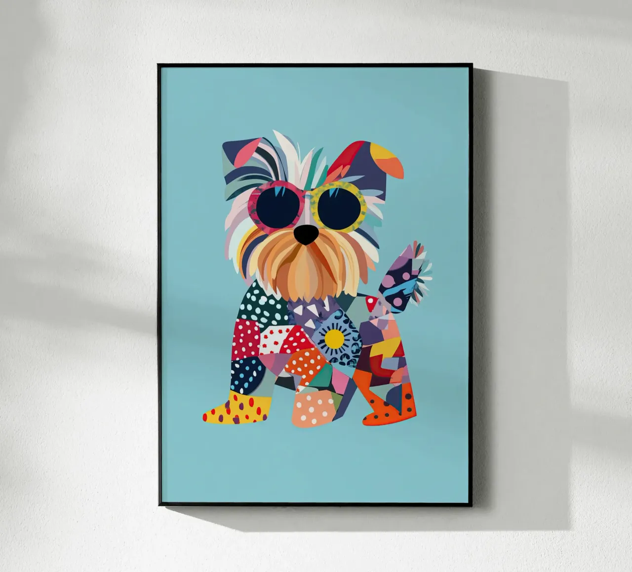 cane colorato plexiglass da Little Art Lab