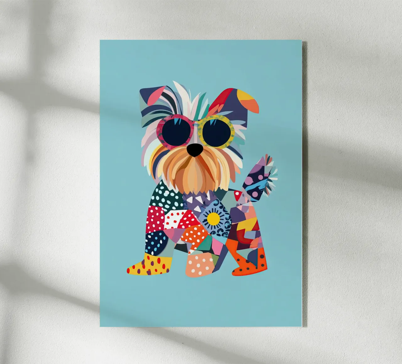 cane colorato plexiglass da Little Art Lab