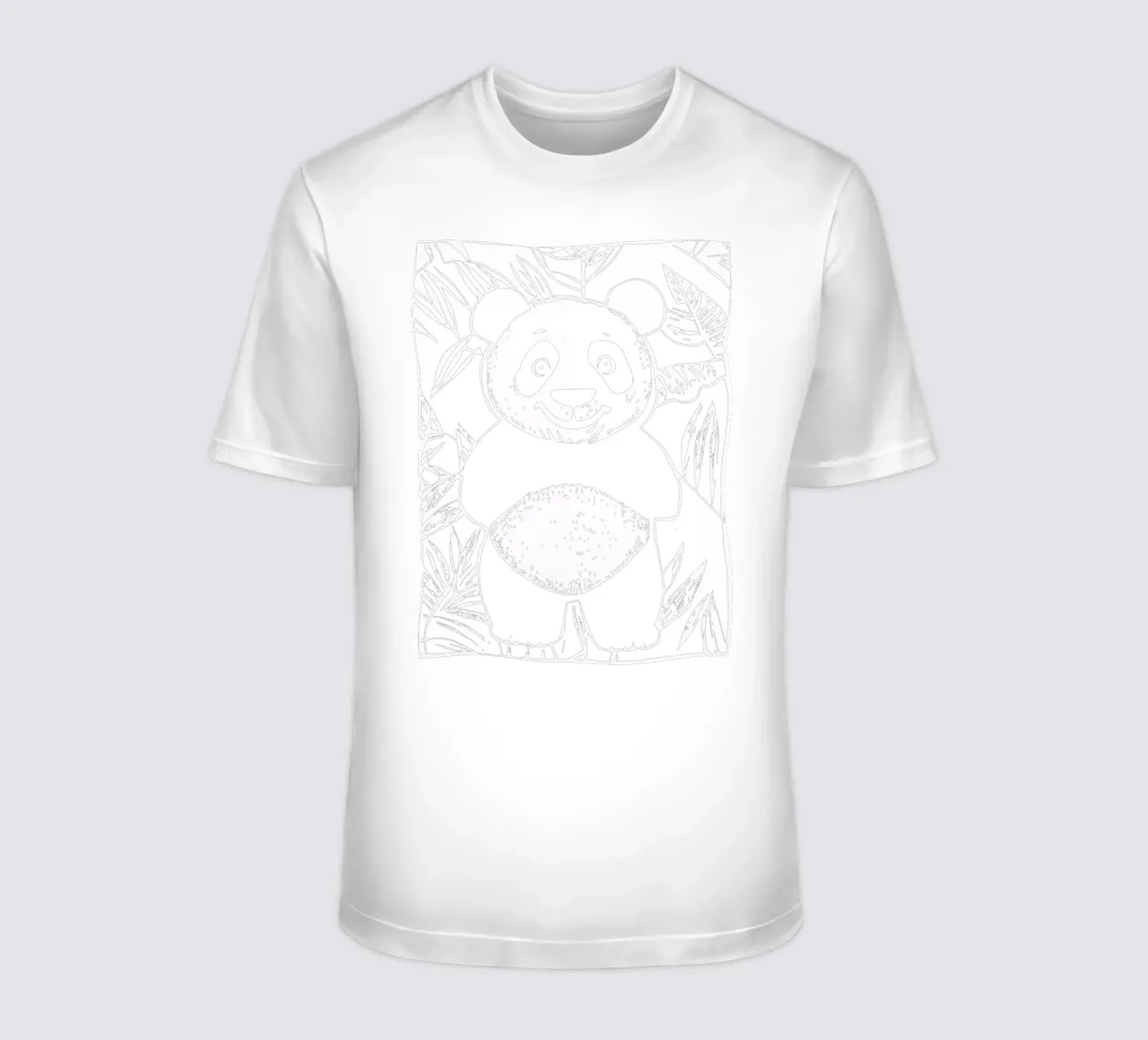 Panda Design per bambini t-shirt da Autofocus