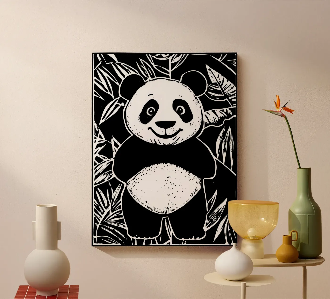 Panda Design per bambini plexiglass da Autofocus