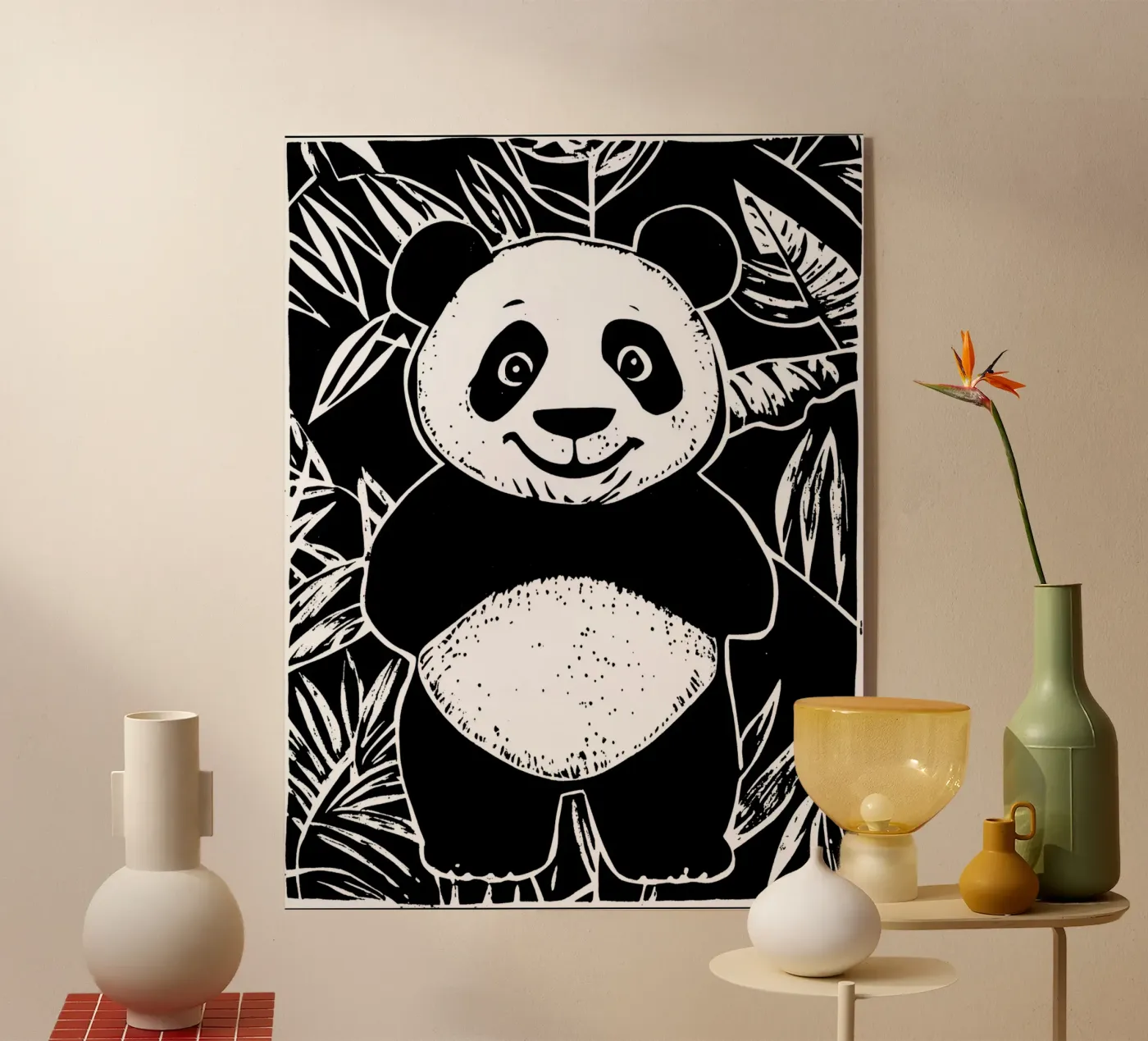 Panda Design per bambini plexiglass da Autofocus