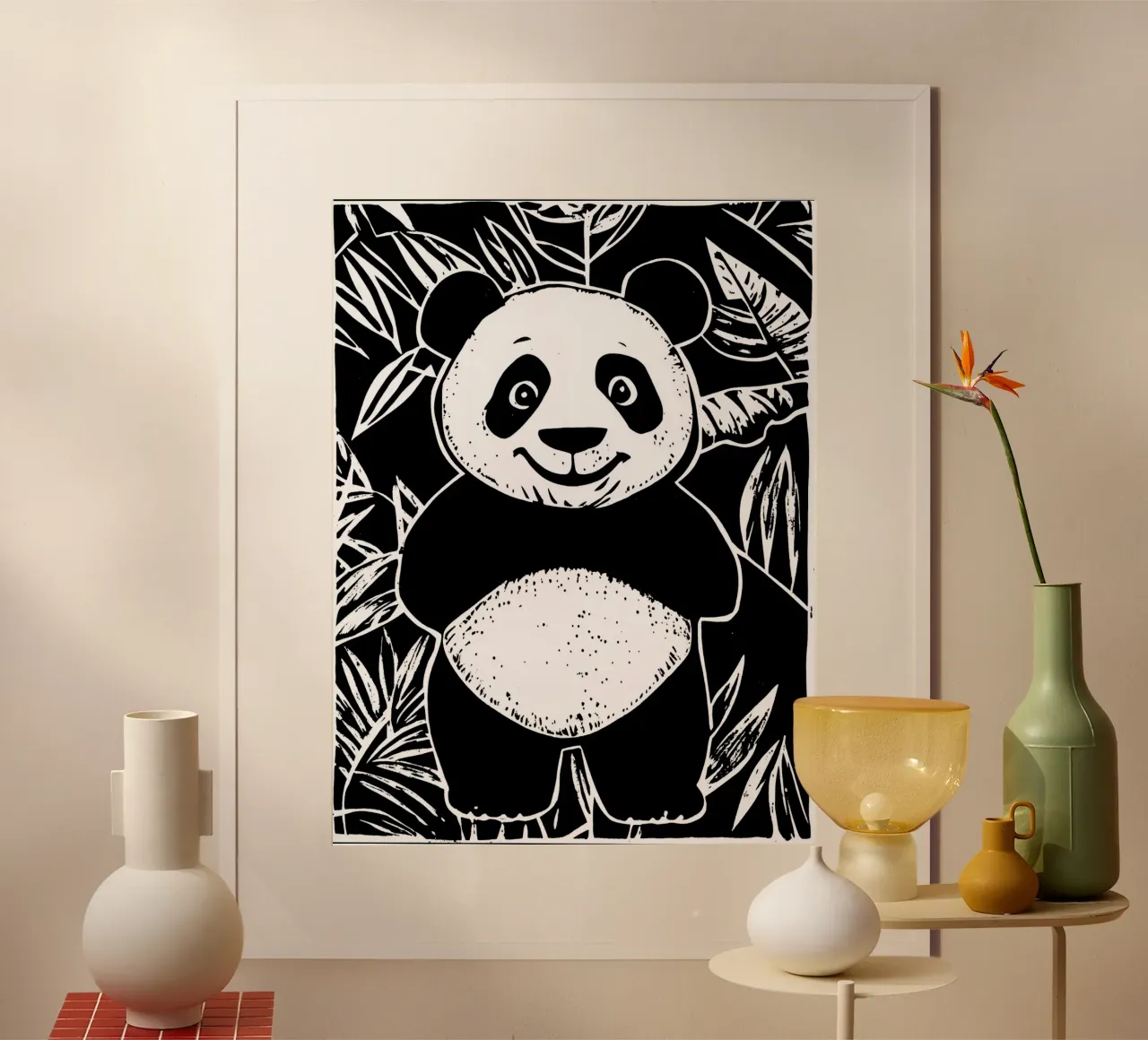 Panda Design per bambini carta hahnemühle da Autofocus