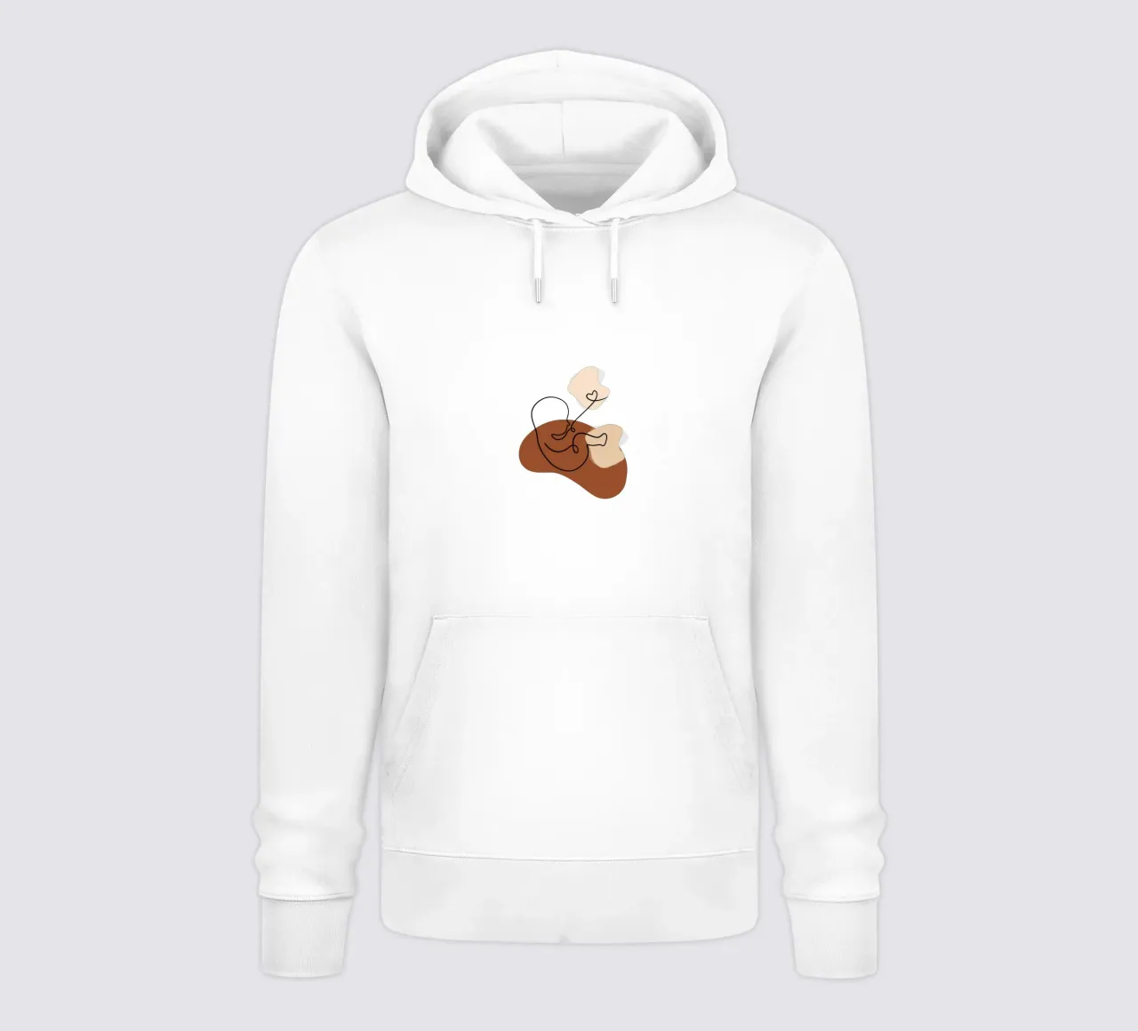 Bambino minimalista felpa con cappuccio da YSV MINIMALIST