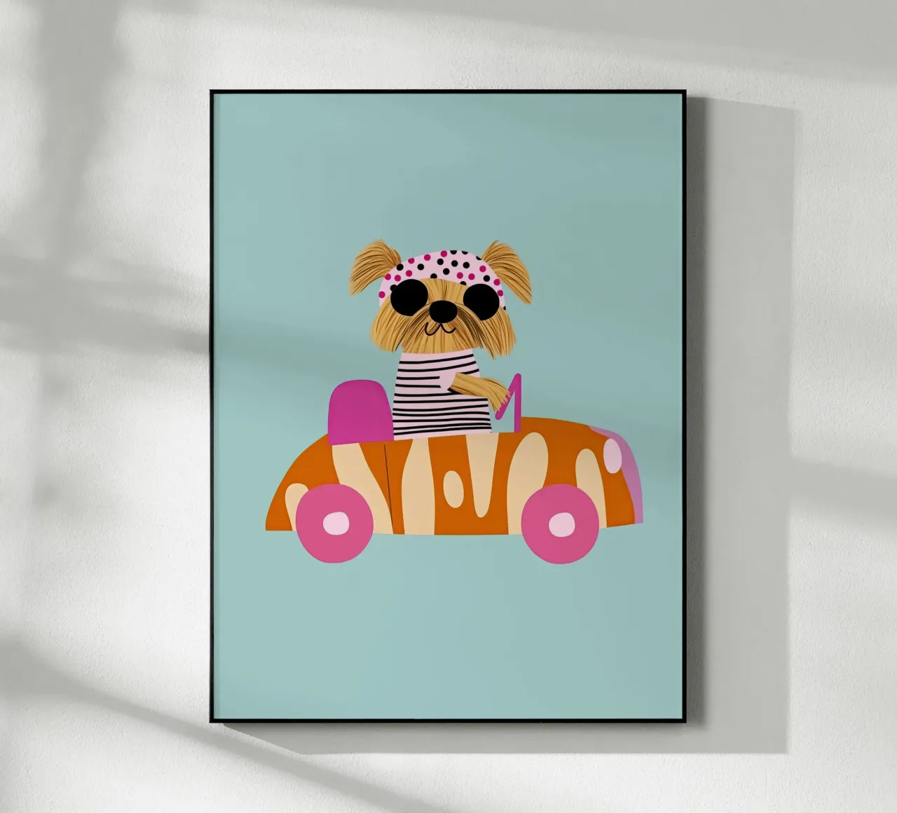 Guida con il cane plexiglass da Little Art Lab