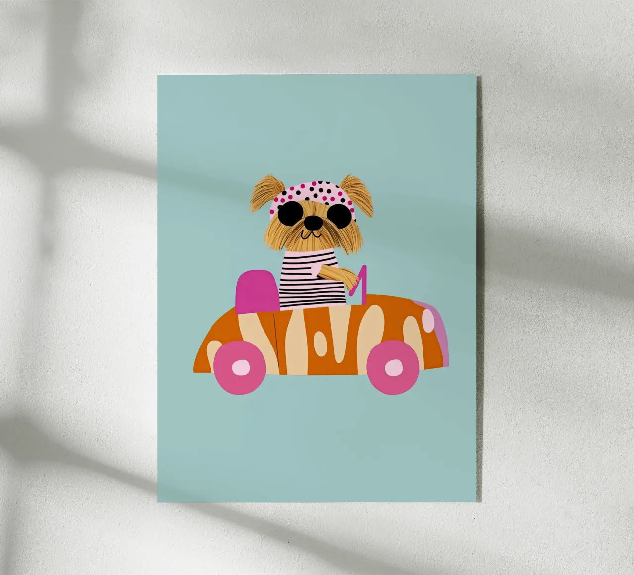 Guida con il cane plexiglass da Little Art Lab