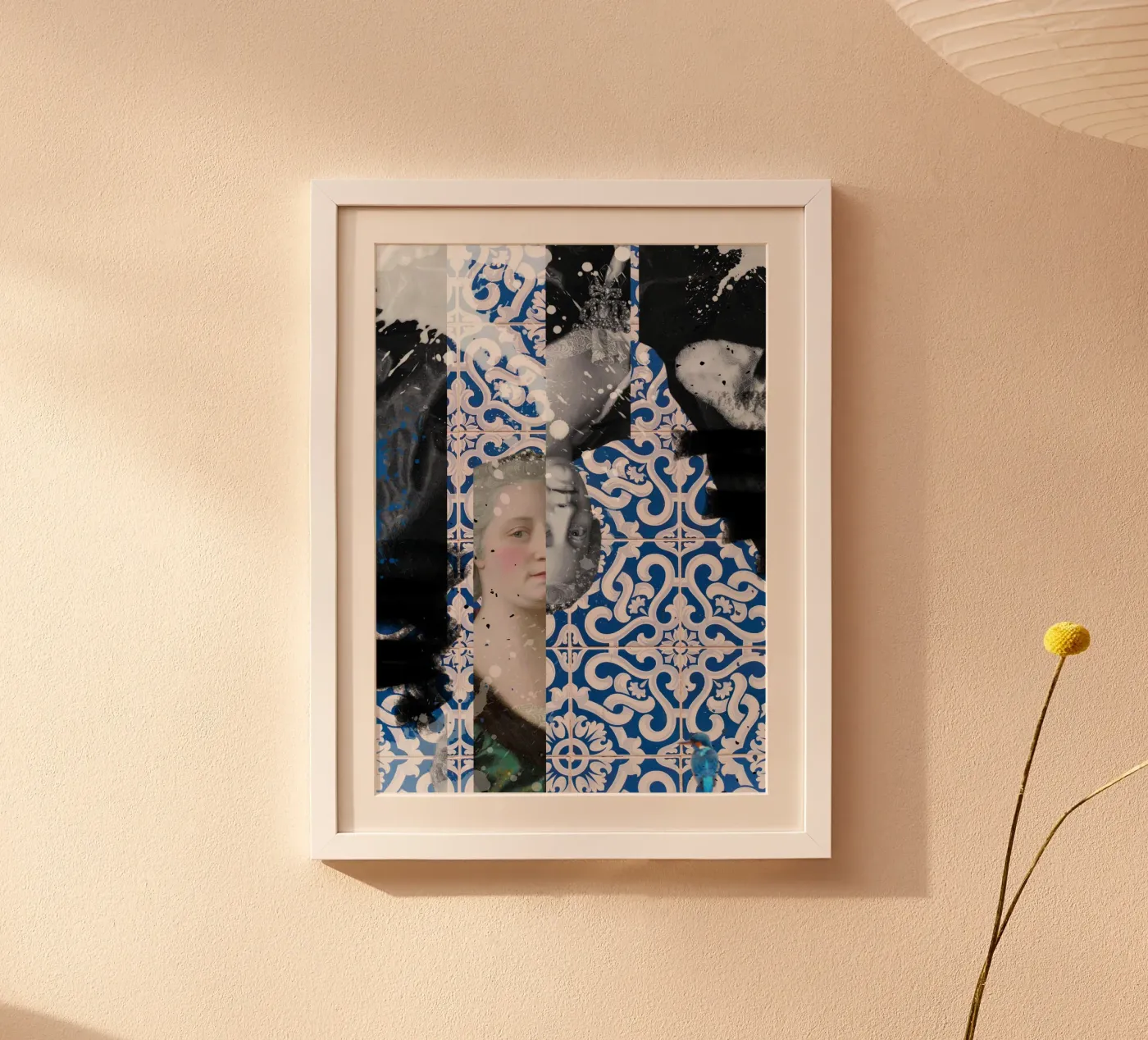 Feeling blue poster by artGi