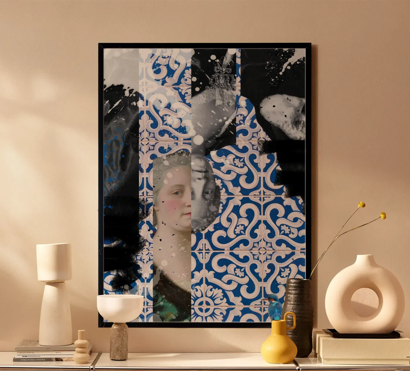 Feeling blue poster by artGi