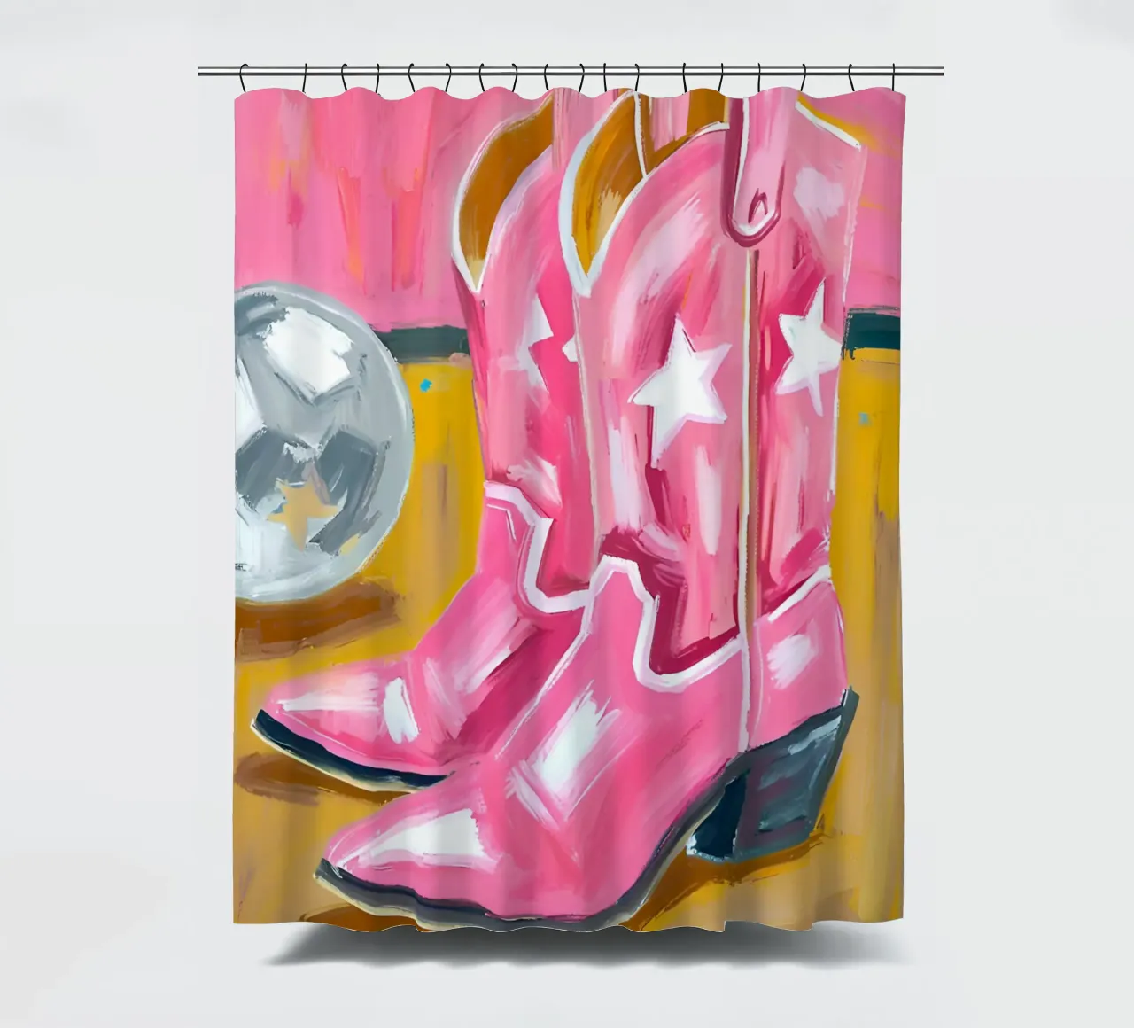 Disco Boots tenda da doccia da Ohkimiko