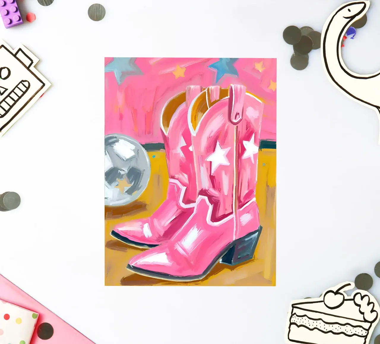 Disco Boots sticker by Ohkimiko