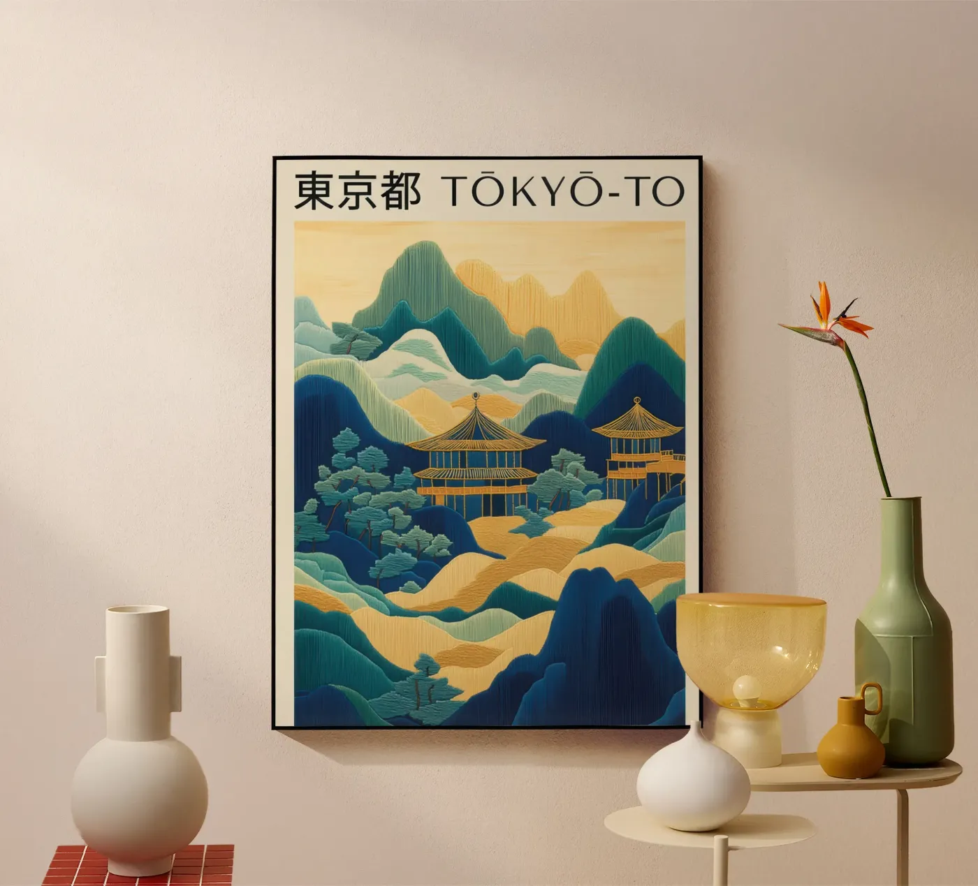 Tokyo and Japan plexiglas de Slaylove